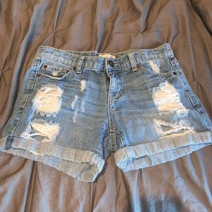 Jean shorts